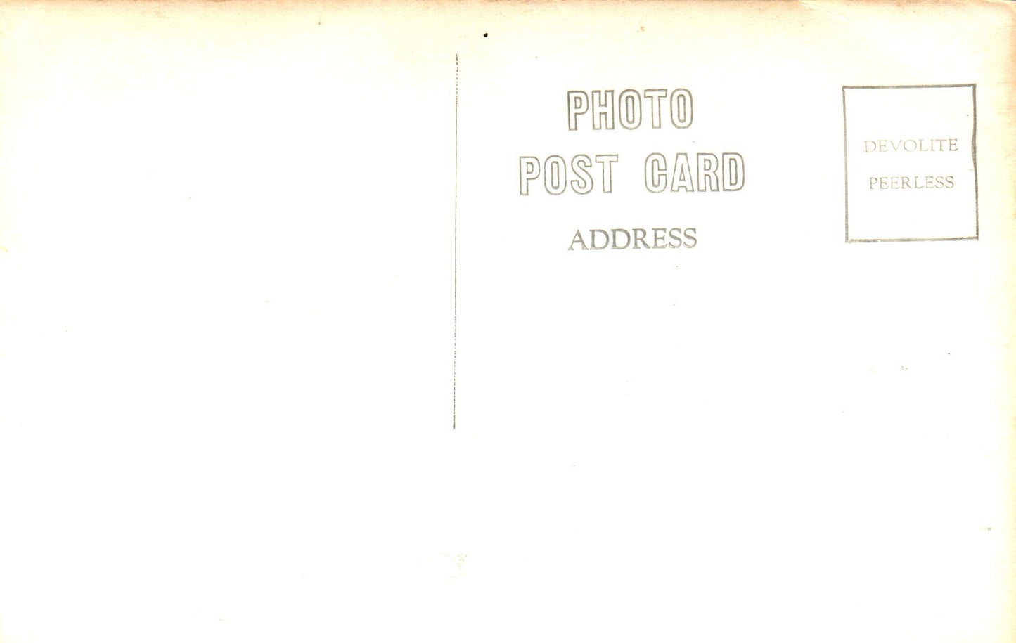 RPPC School Building in Honor Michigan Postcard