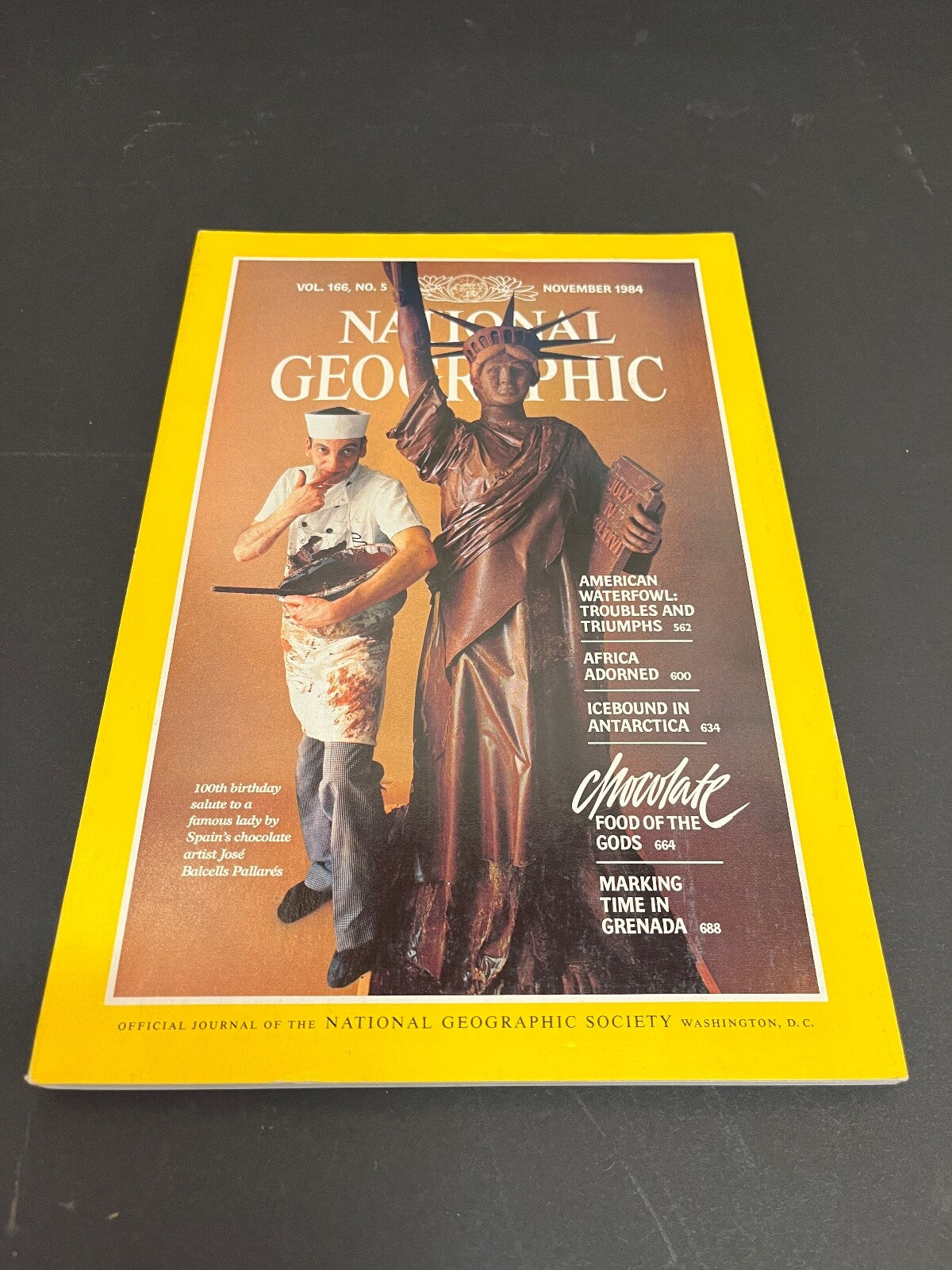 November 1984 National Geographic Africa Grenada Chocolate Waterfowl Antartica