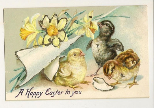 Tuck  Chicks  Easter Postcard Series 112
