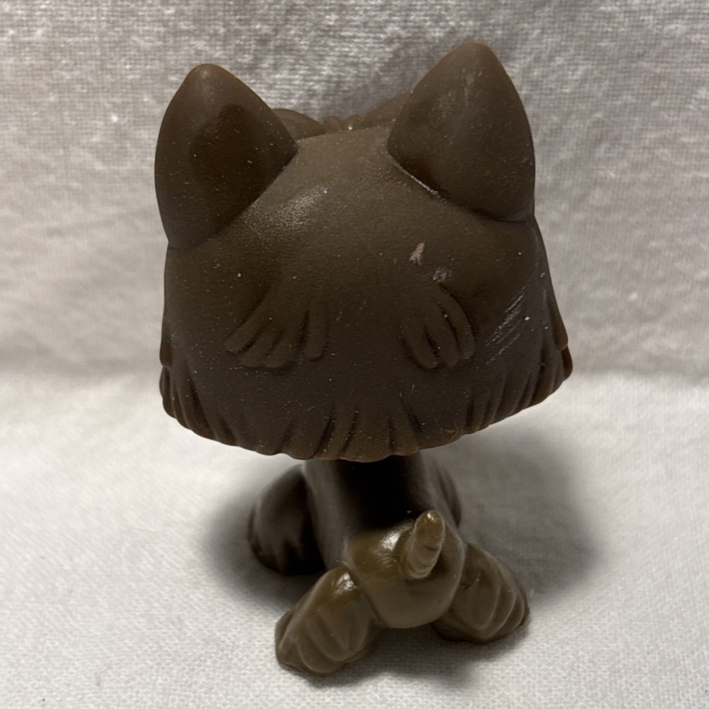 Littlest Pet Shop LPS Brown Scottie Dog with Purple Eyes #789