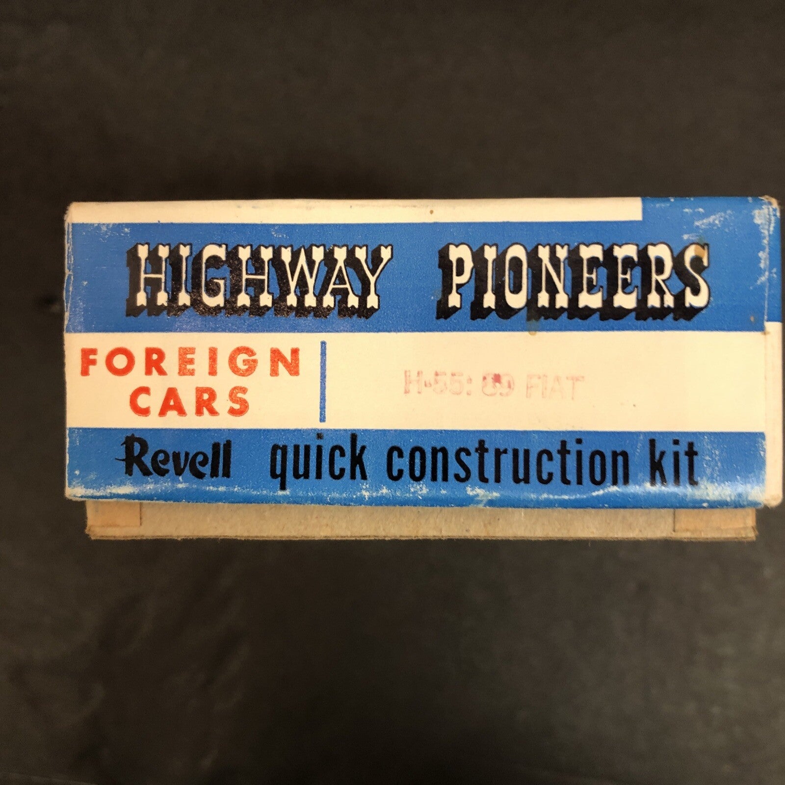 Revell Highway Pioneers Series 4 Foreign 1915 Fiat Tourer Model Car Toy