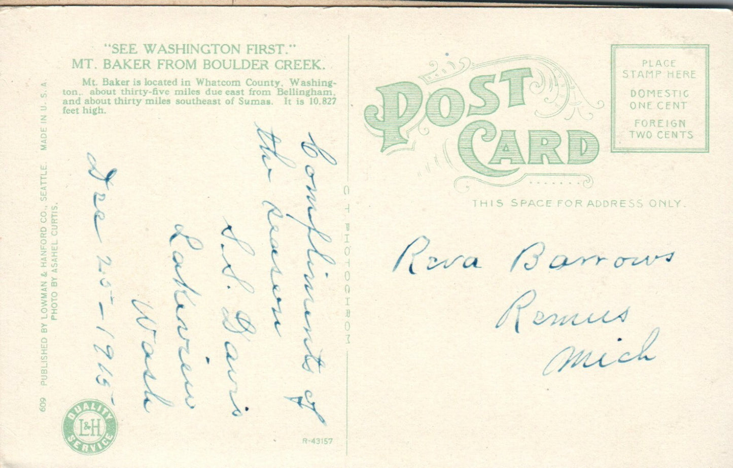 Early Sunset Christmas Church scene Postcard Gold Gilt embossing