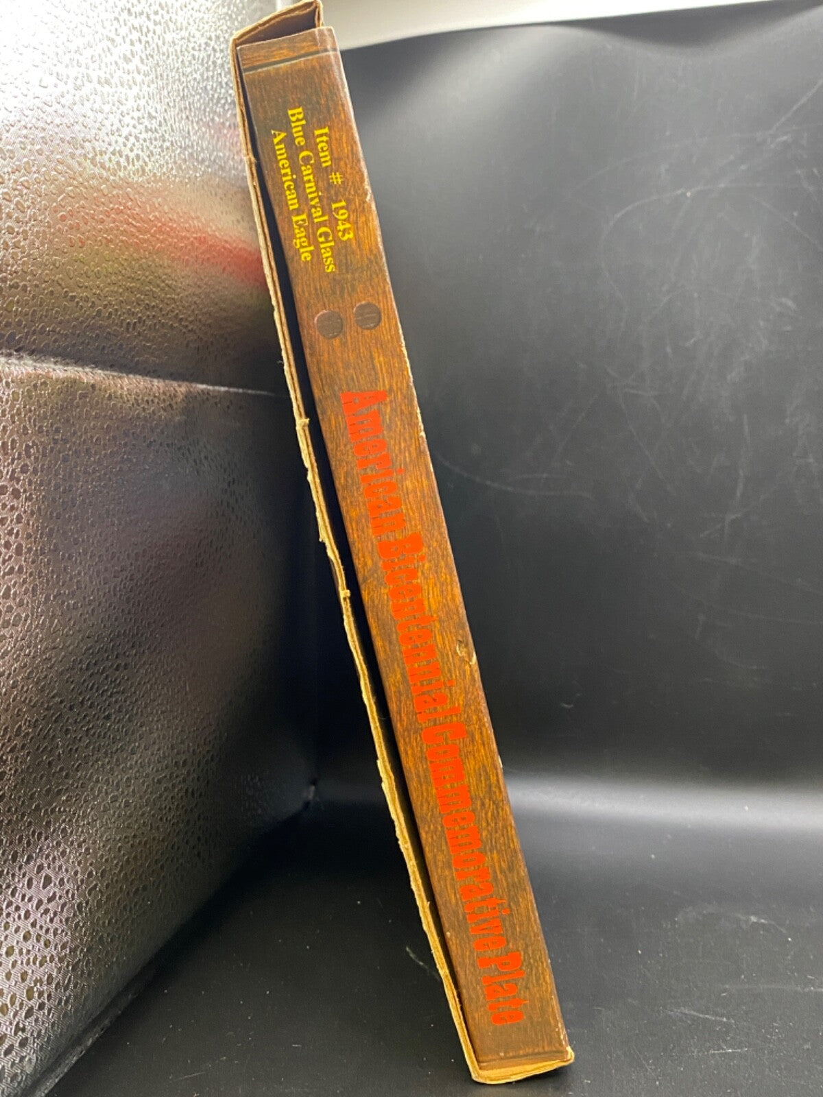 Commemorative Plate American Bicentennial 1776 - 1976 Eagle Indiana Glass Co.