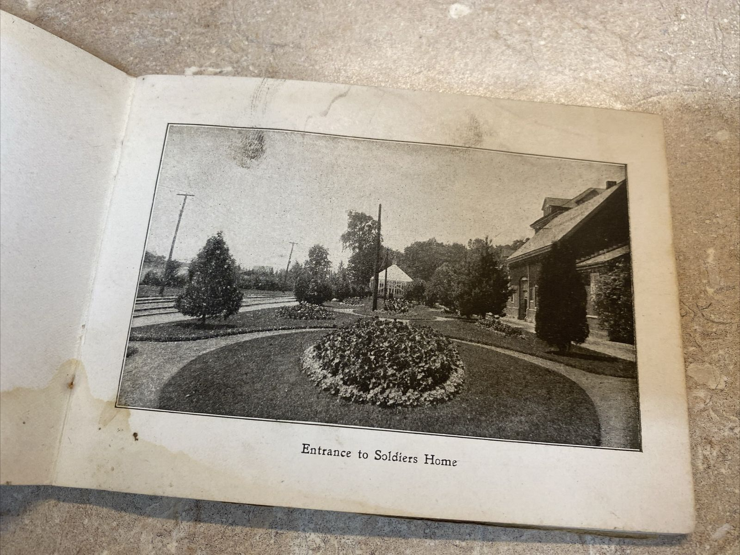1901 Vintage Grand Rapids Michigan MI Soldiers Home Advertising postcard Booklet