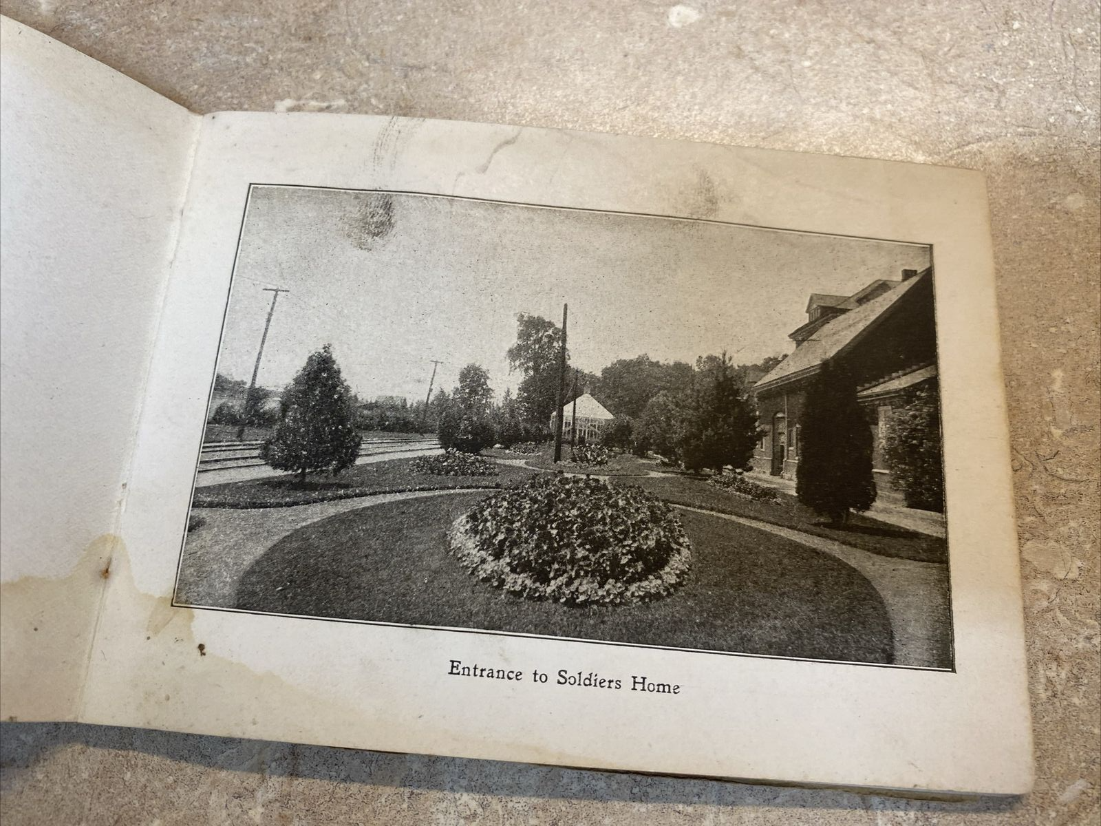 1901 Vintage Grand Rapids Michigan MI Soldiers Home Advertising postcard Booklet