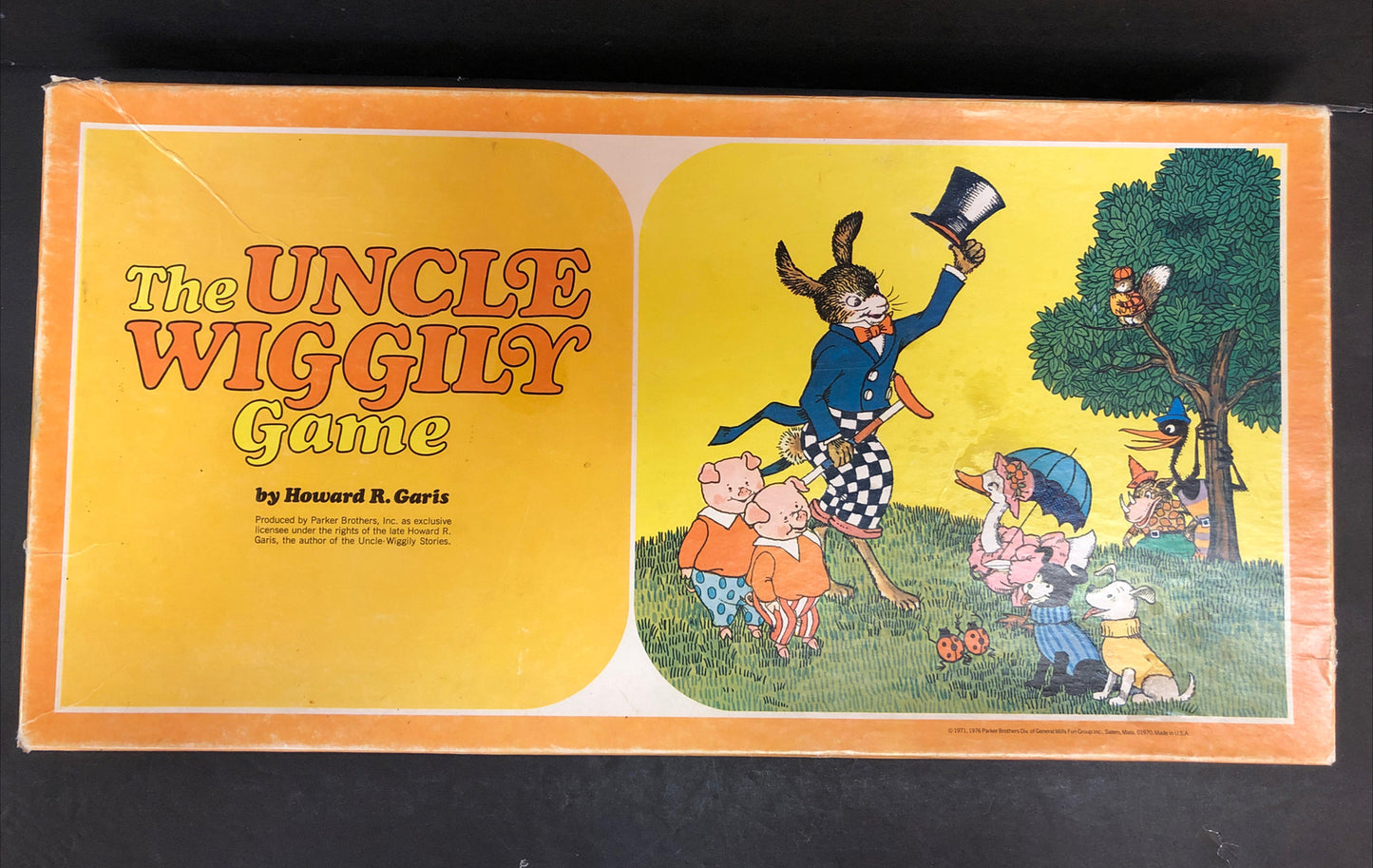 The UNCLE WIGGILY Game 1967 edition Parker Brothers