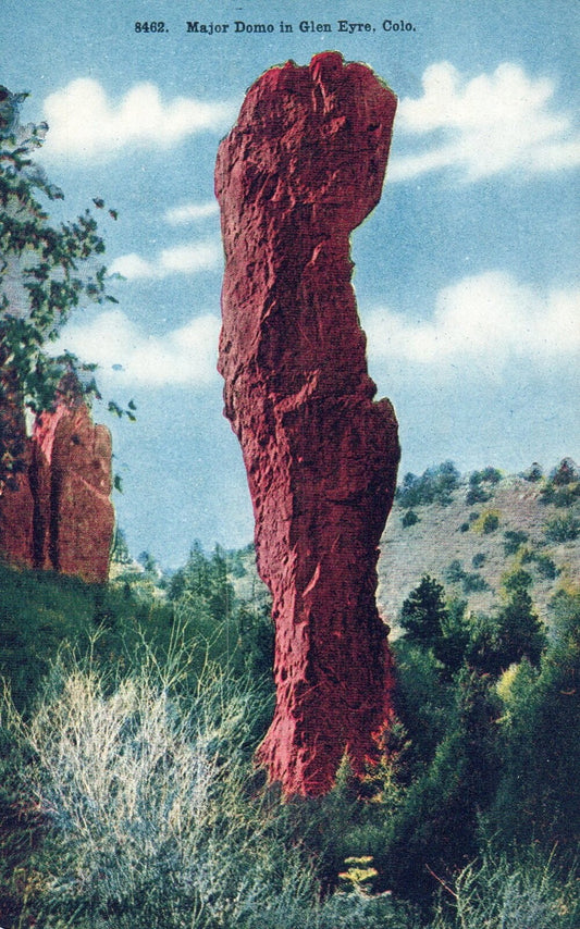 Major Domo in Glen Eyre Colorado CO Postcard