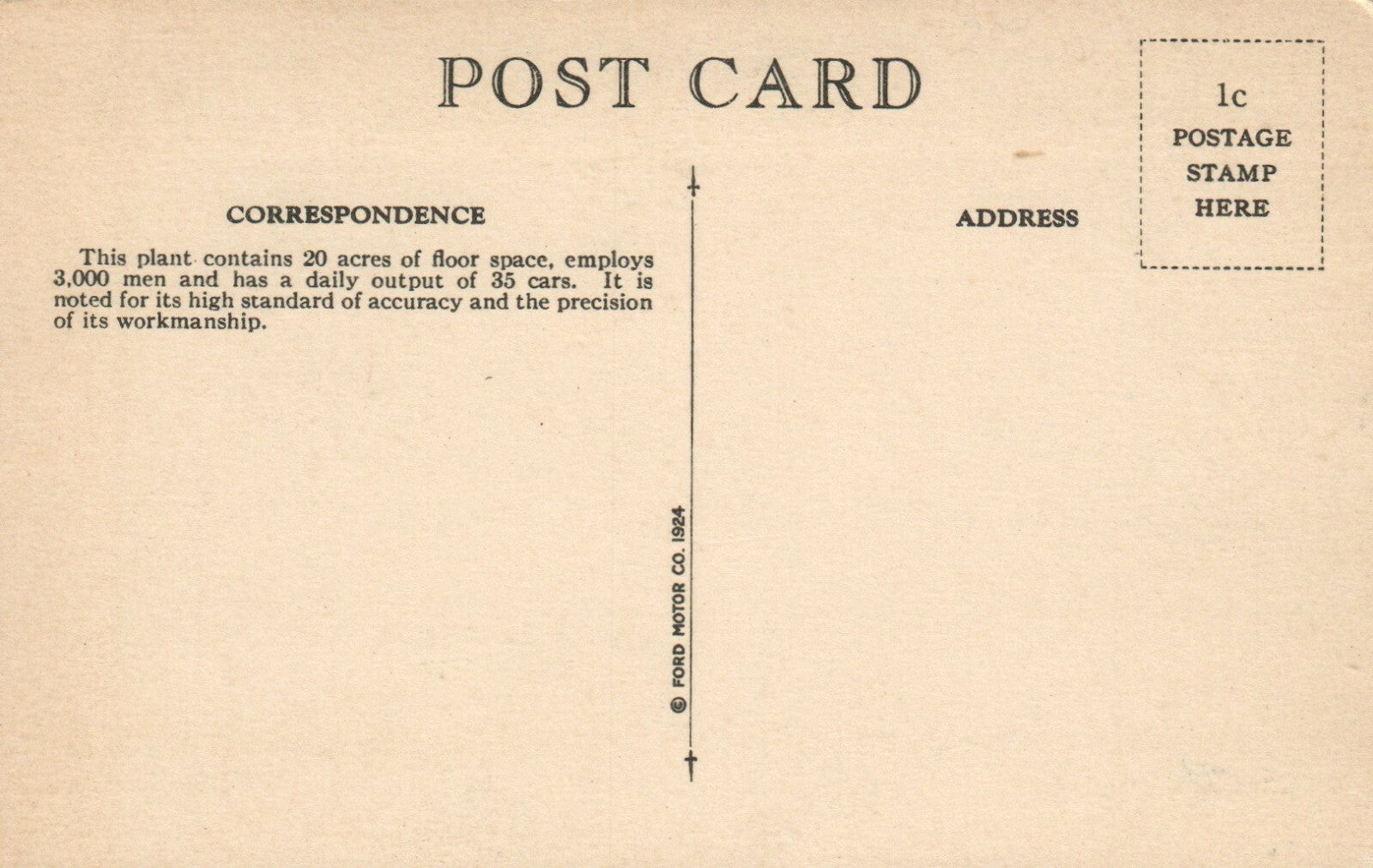 Lincoln Motor Company, Detroit Michigan Mich MI Postcard