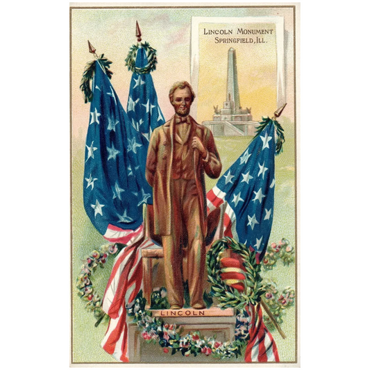 Abraham Lincoln Monument Springfield Illinois Abraham Lincoln President Postcard