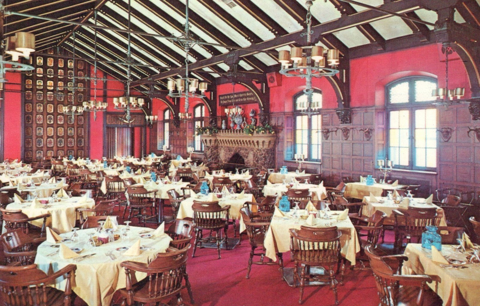 Bevo Mill Main Dining Room St Louis Missouri MO Restaurant Postcard