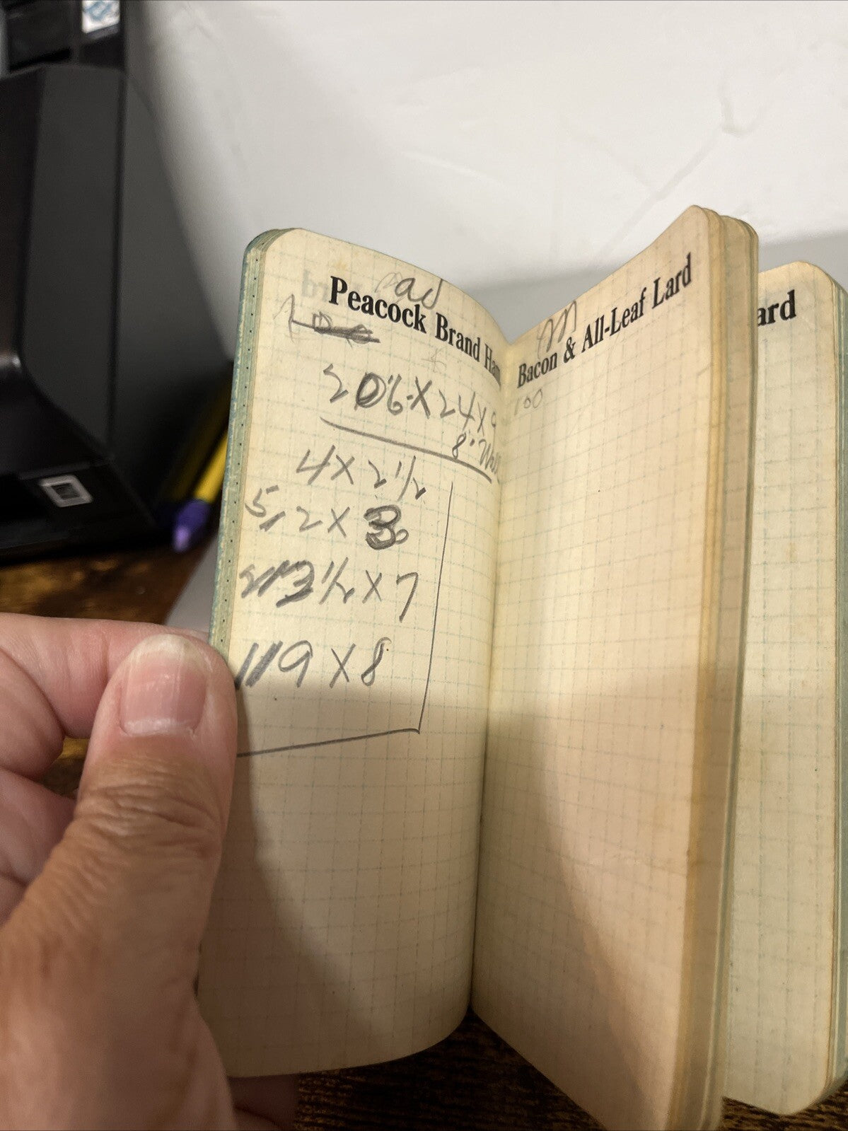 1920 Peacock Booklet Tablet
