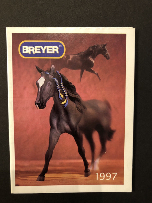1997 Breyer Animal Creations booklet pamphlet catalog brochure horse statues