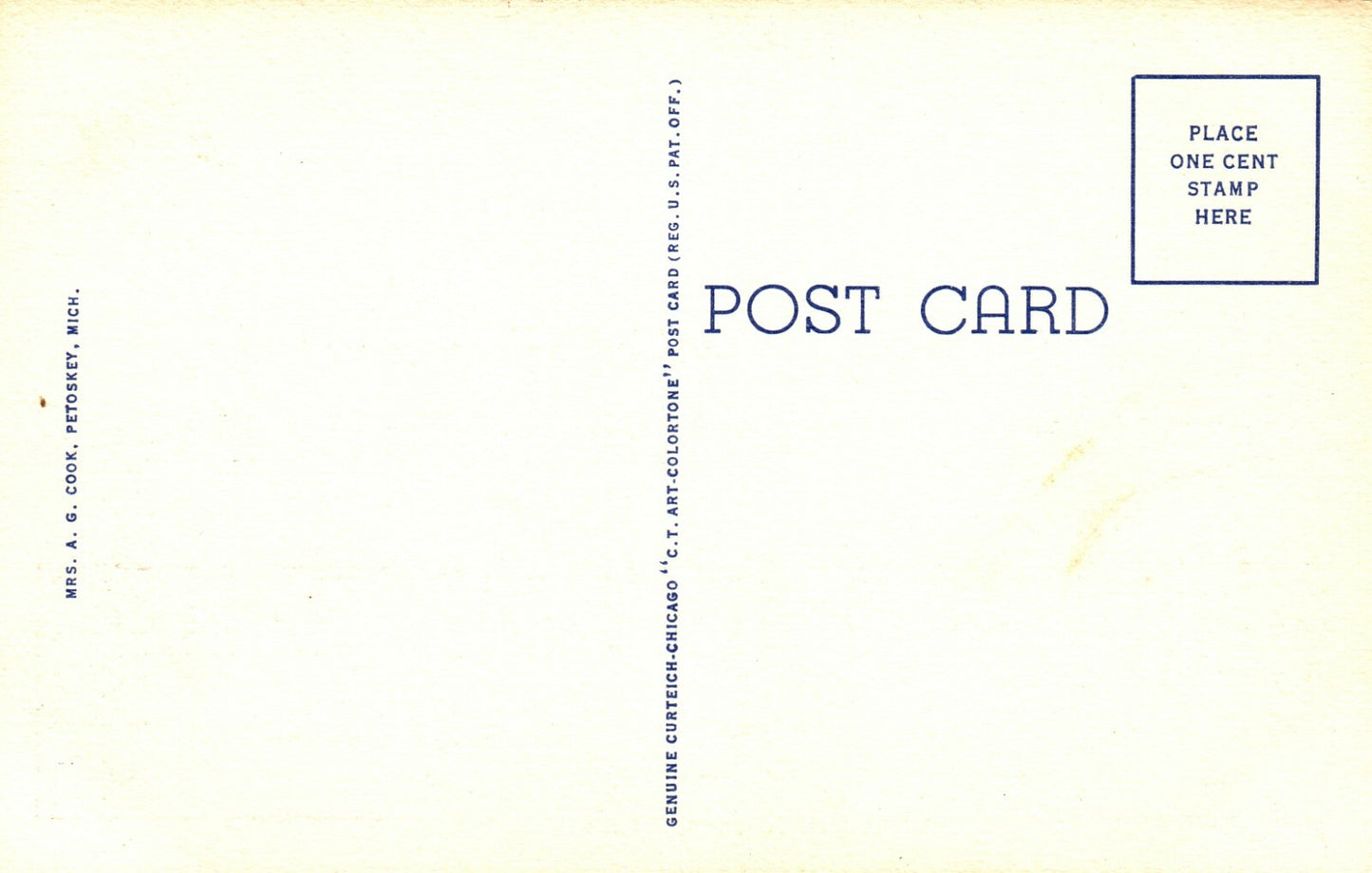  Petoskey Mich Michigan MI Lockwood General Hopital