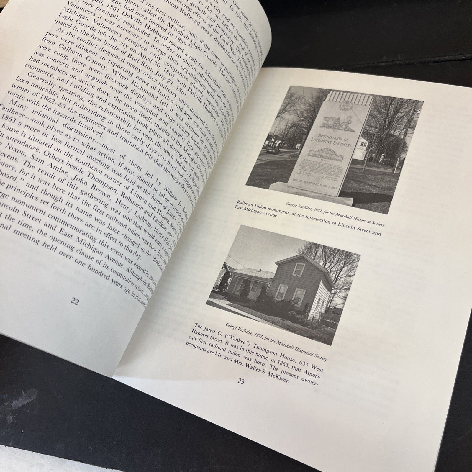 Nineteenth Century Homes of Marshall Michigan by Mabel Skjelver - 1971, Signed