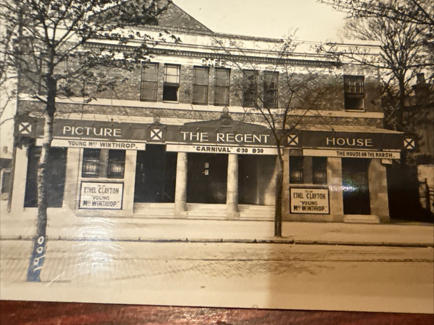 Real Photo The Regent Cinema Liverpool Road Crosby  England UK