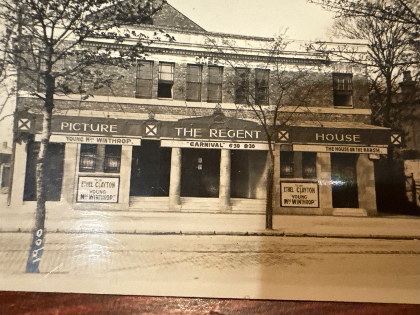 Real Photo The Regent Cinema Liverpool Road Crosby  England UK