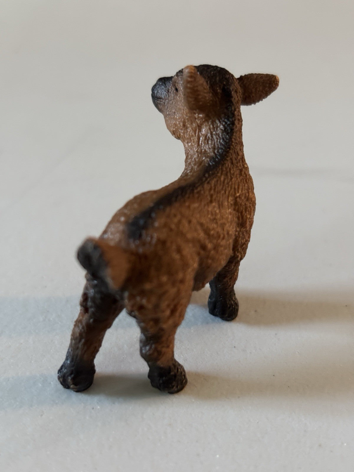 Schleich Baby Goat Kid Brown/Black Farm Animal Toy