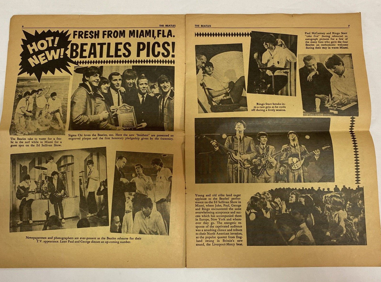 1964 BEATLES SONGS MAGAZINE PUBLICATION BY CHARLTON Vol 1 No 2 