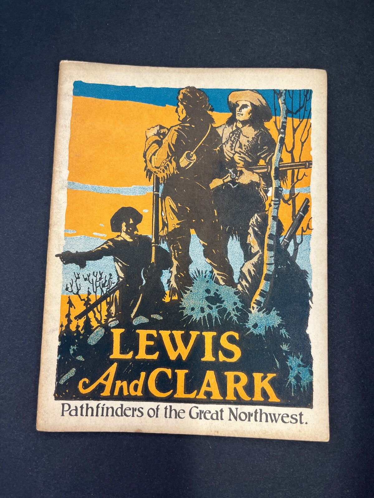 Vintage "Lewis and Clark" John Hancock Life Insurance Ad Book