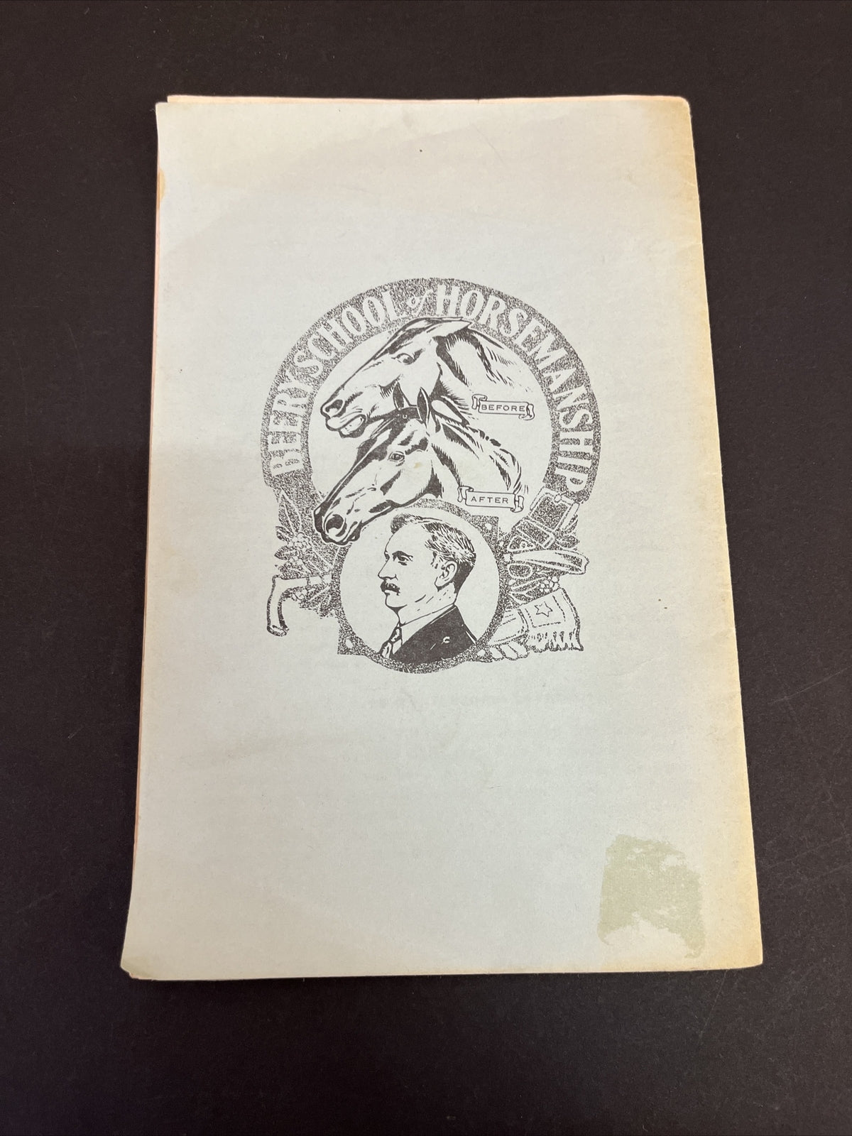 Vintage "How to Break and Train Horses and Ponies" Booklet Jesse Beery