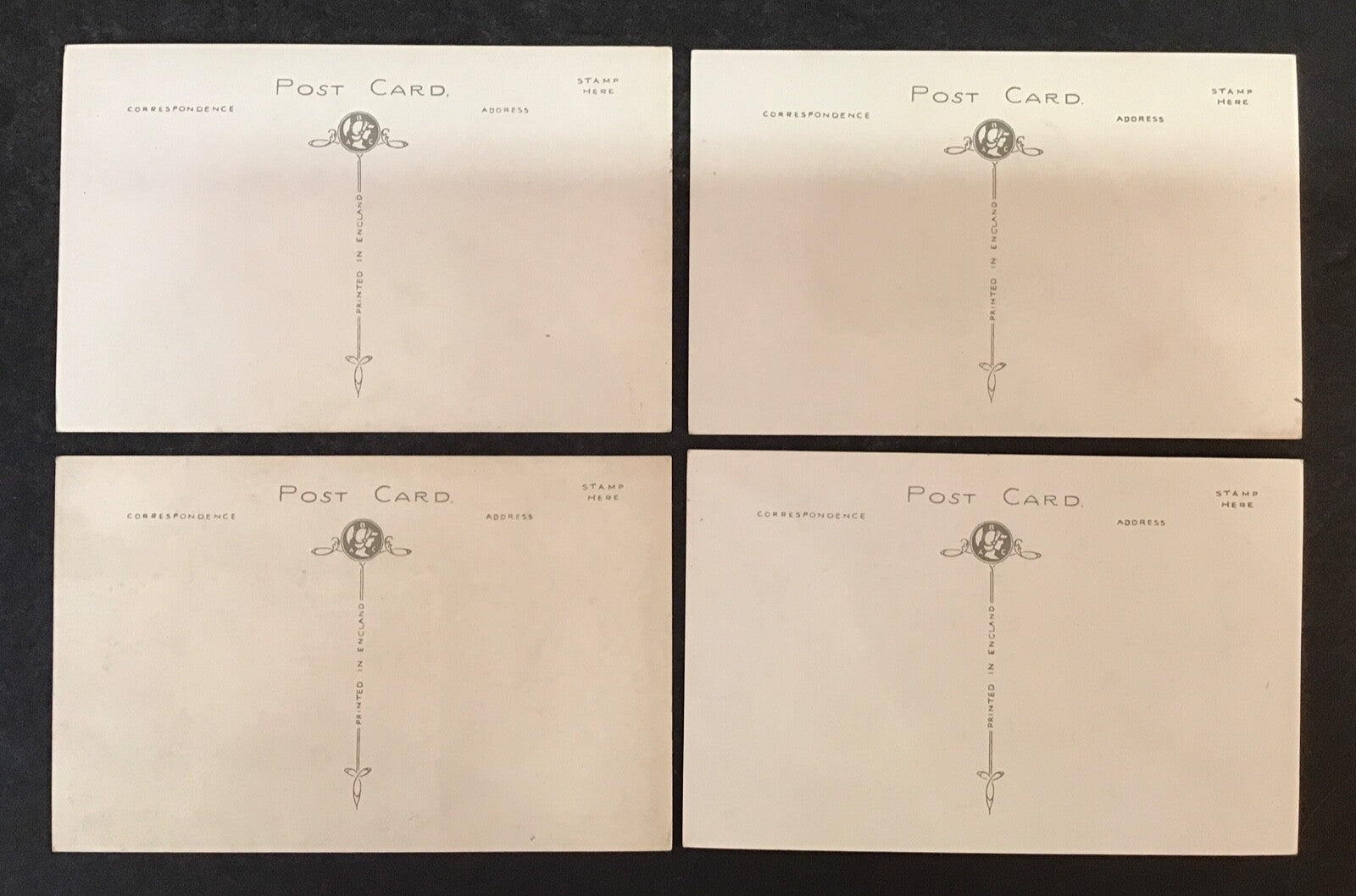 Lot of Four Marjorie Bates Shakespeare Artist Postcards