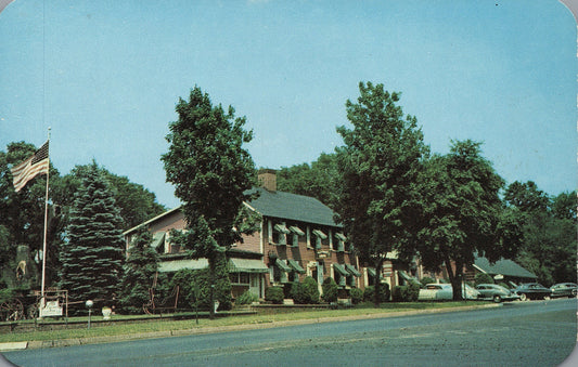 Old Farms Inn 1757 Avon Conn Postcard