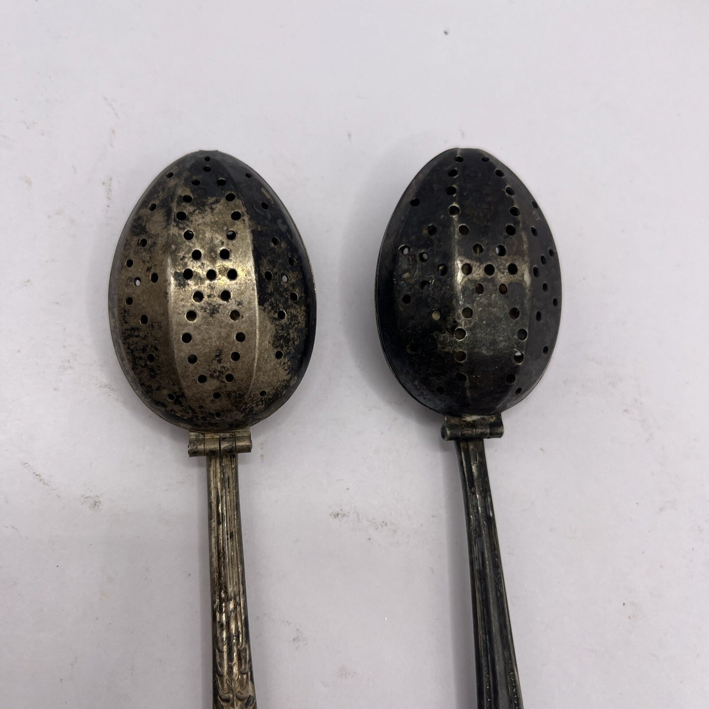 2 Tea Infuser Strainer Spoon One Is Wm A Rogers A1 Plus Oneida Silverplate
