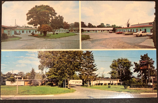 Blue Bird Motel Inc Us 24 Southfield Michigan Mi Hotel Motel Postcard