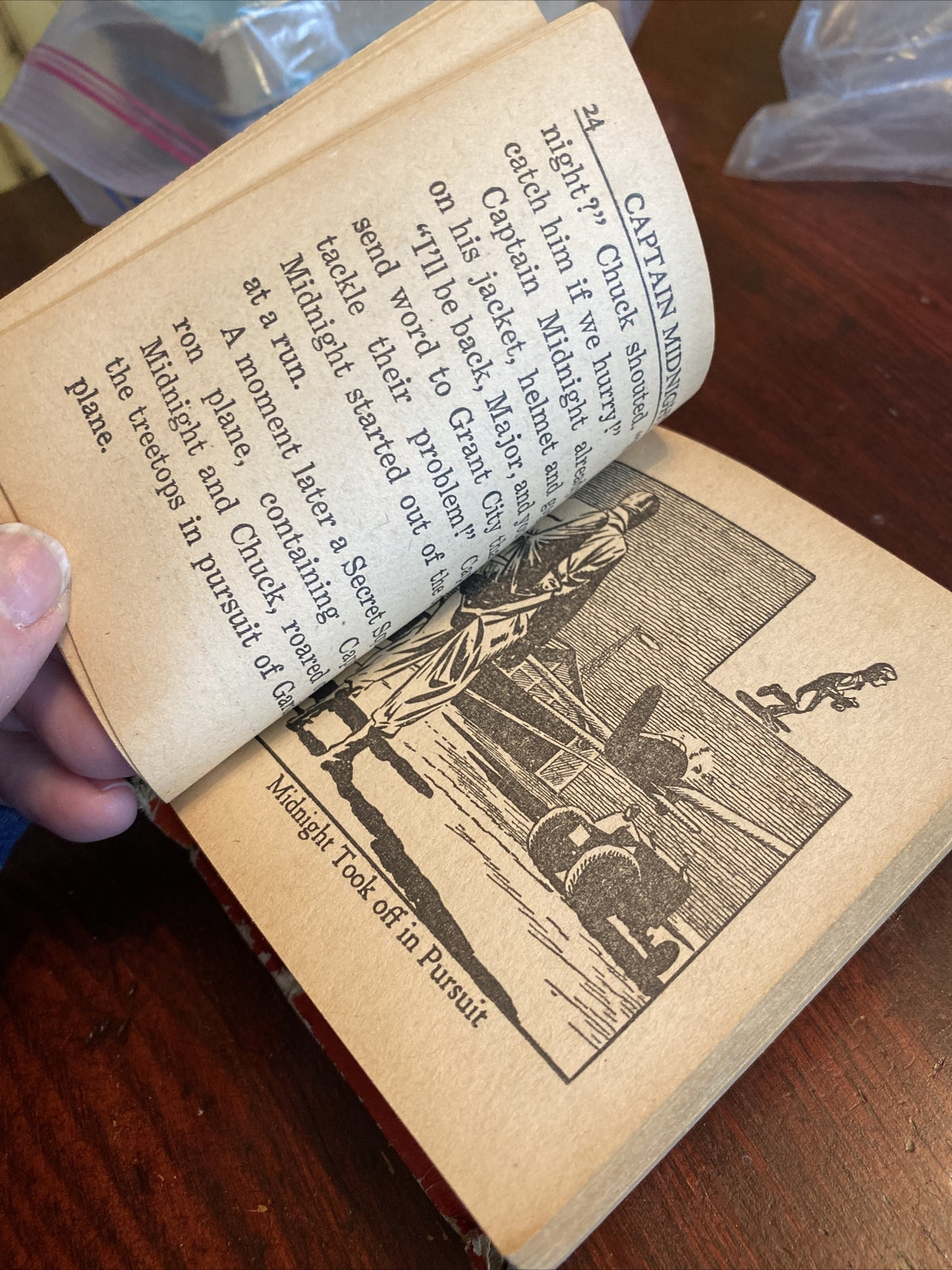 Captain Midnight and the Secret Squadron Better Little Book #1488  from 1941