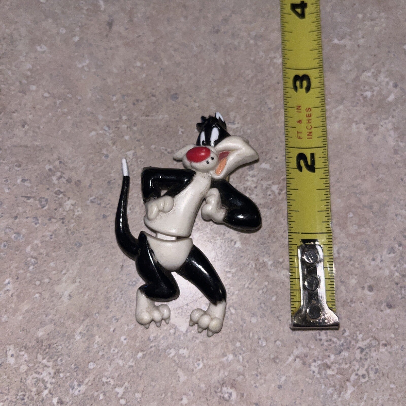 Vintage Lot SYLVESTER Pinback Hat Pins Cartoon Cat Looney Tunes Tweety