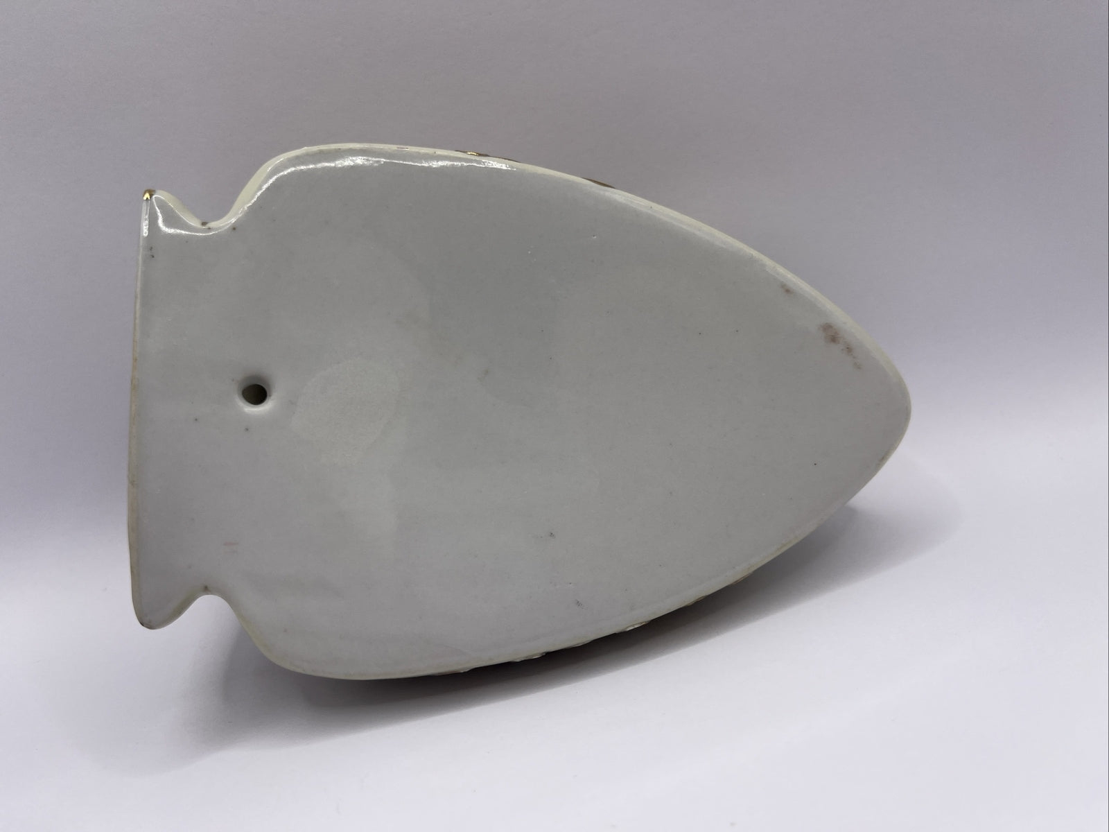 Antique Nippon Wall Pocket Morimura Hand Painted Flower Gold Moriage Porcelain