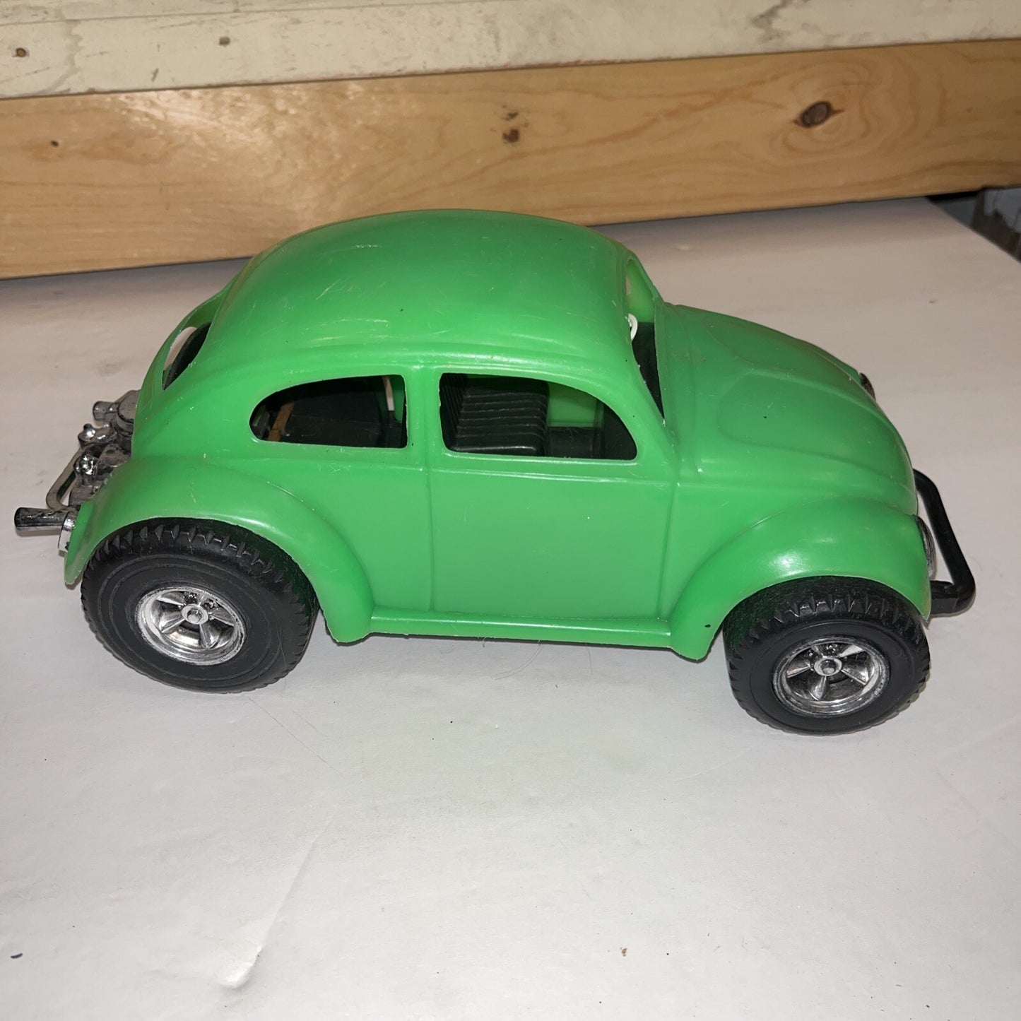1970 Hawk Model Co. Volkswagon VW Beetle Bug Plastic Toy Car