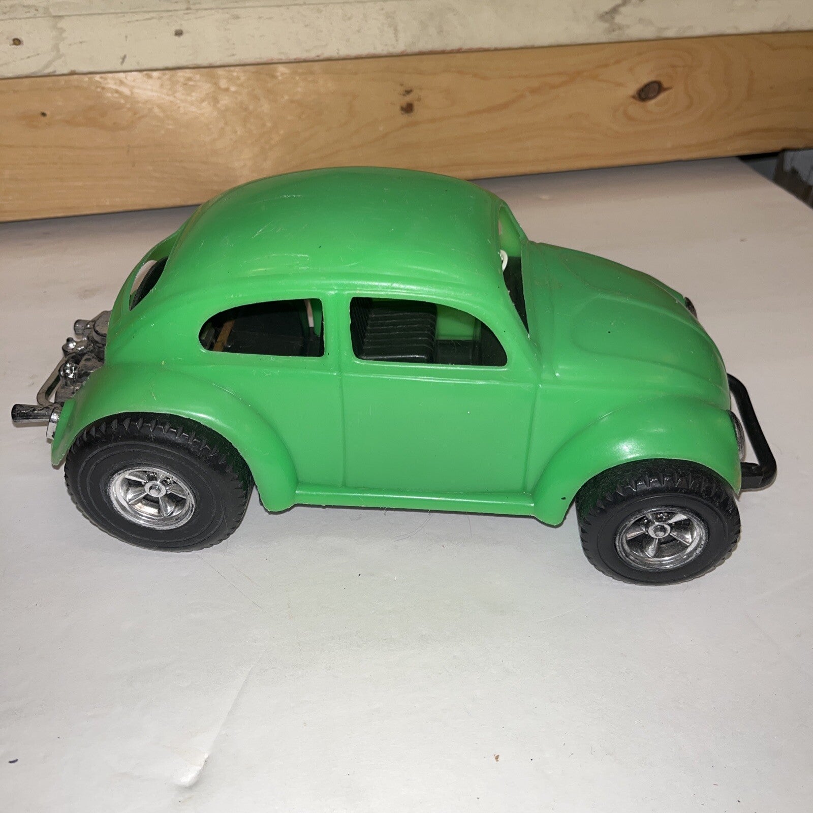 1970 Hawk Model Co. Volkswagon VW Beetle Bug Plastic Toy Car