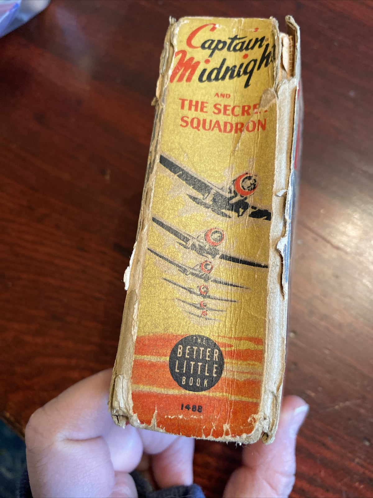 Captain Midnight and the Secret Squadron Better Little Book #1488  from 1941