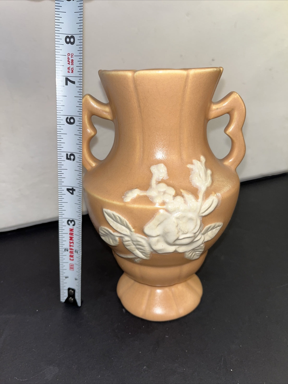  Vintage Weller Pottery Vase/Planter  Pink/Peach color 
