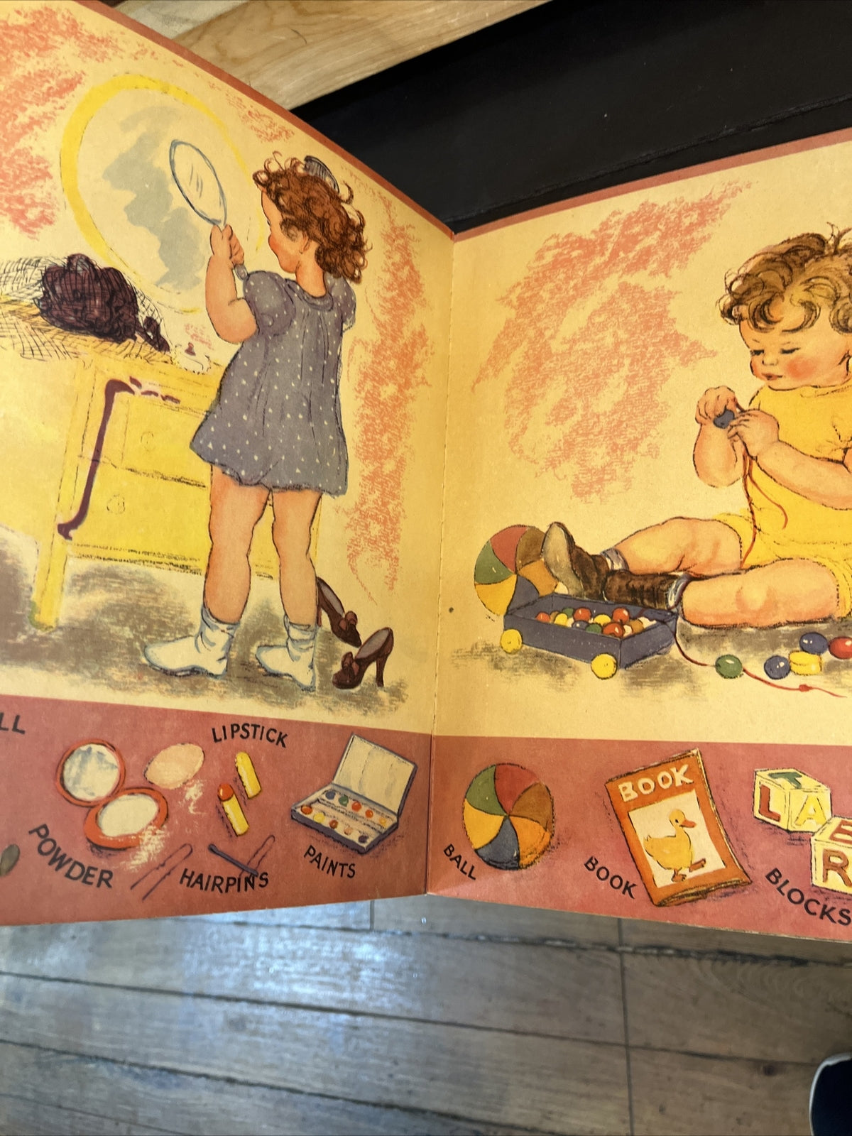 Baby's Book of Objects & Activities Pelagie Doane 1941
