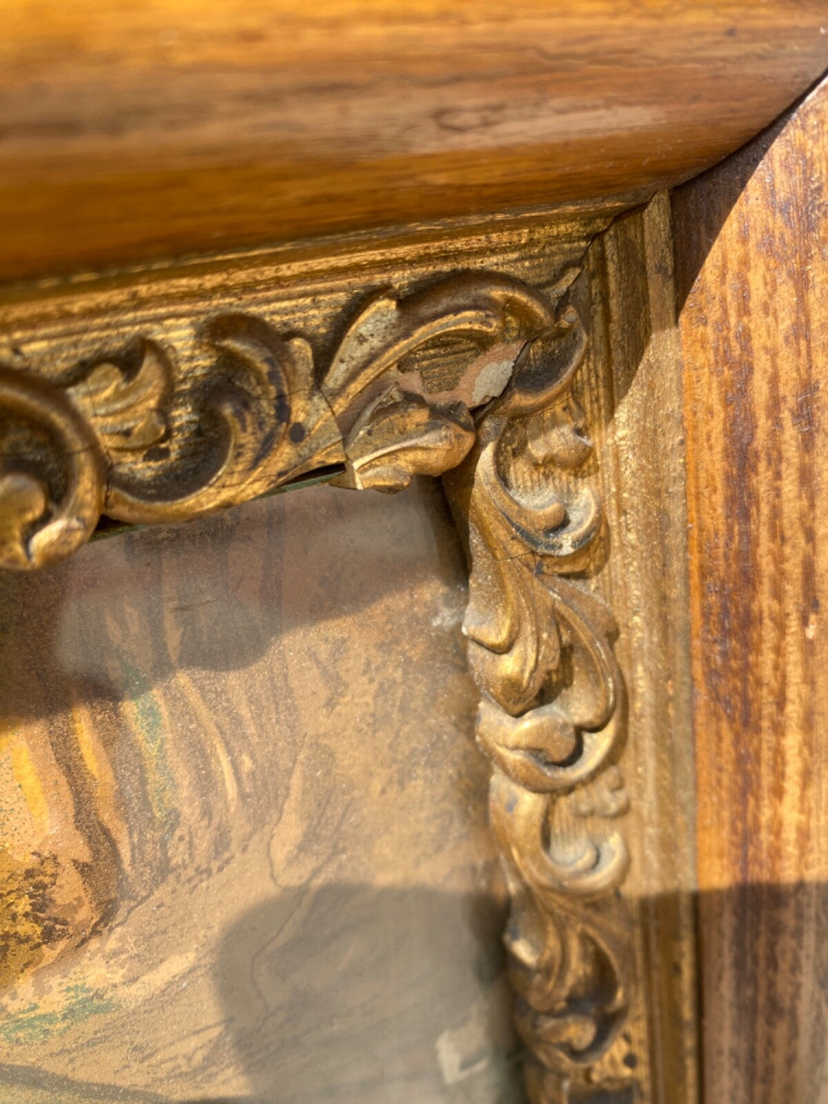 PIERRE DE CONINCK  "The Strawberry Girl" Signed  24 X 20" Wood Frame