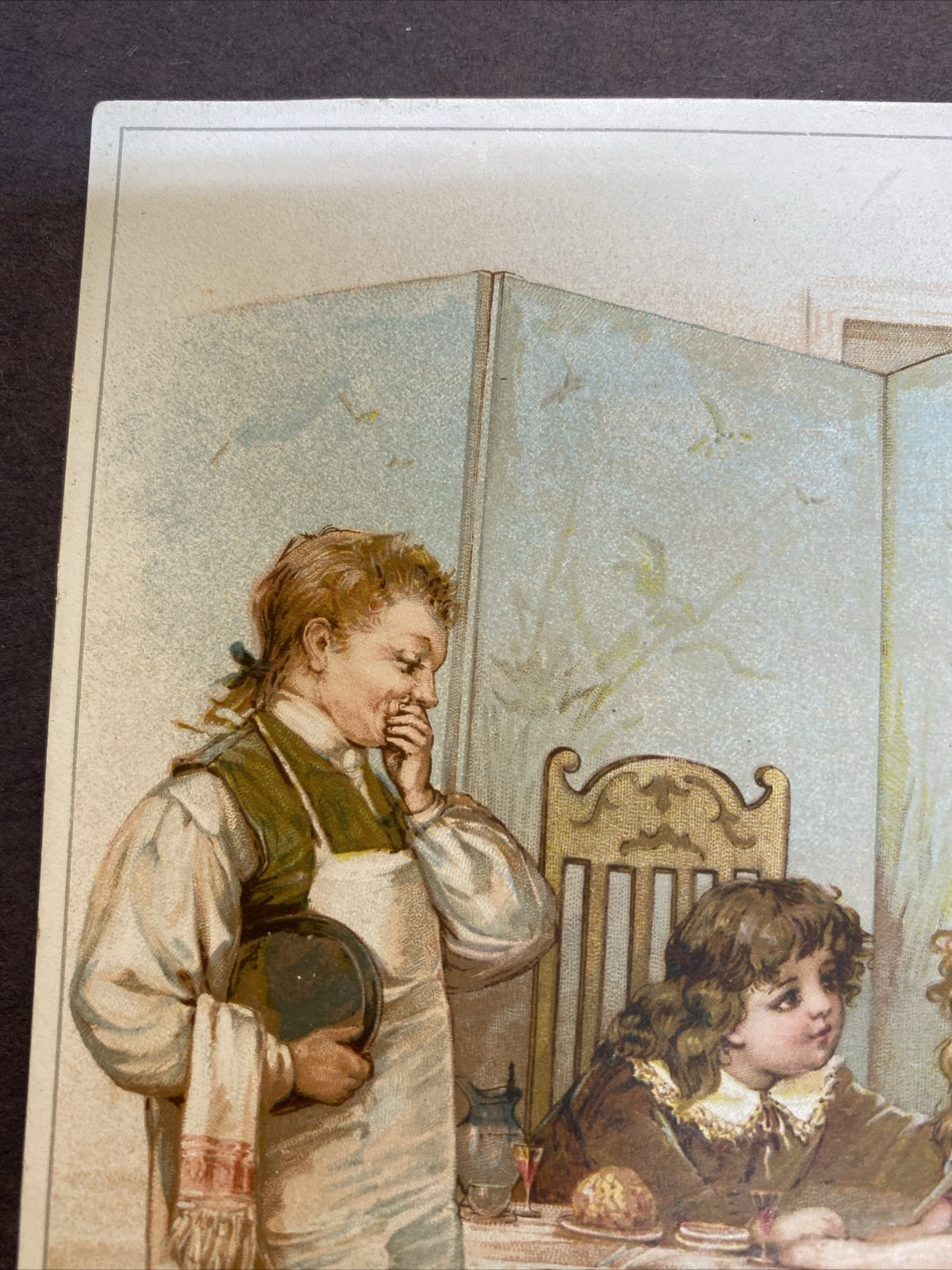 Herpolsheimer's Grand Rapids Michigan MI Advertising Victorian Trade Card Family