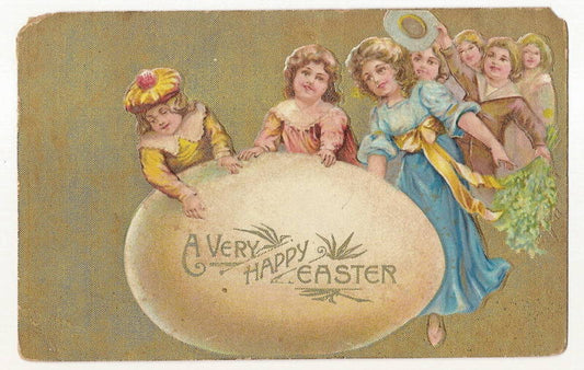 Children Easter Postcard Series 8086