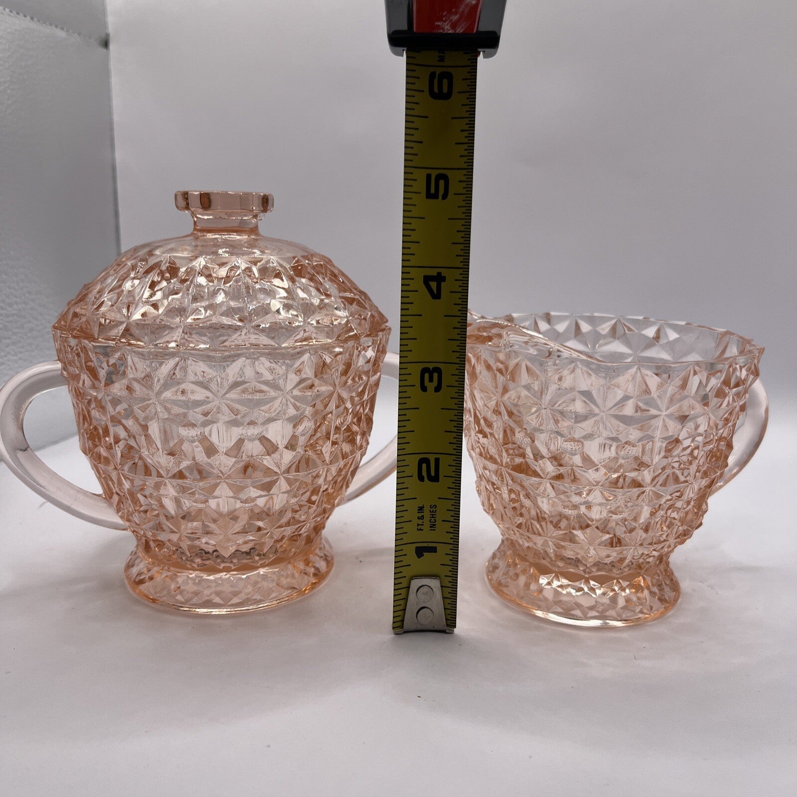 Buttons & Bows Creamer & Covered Sugar