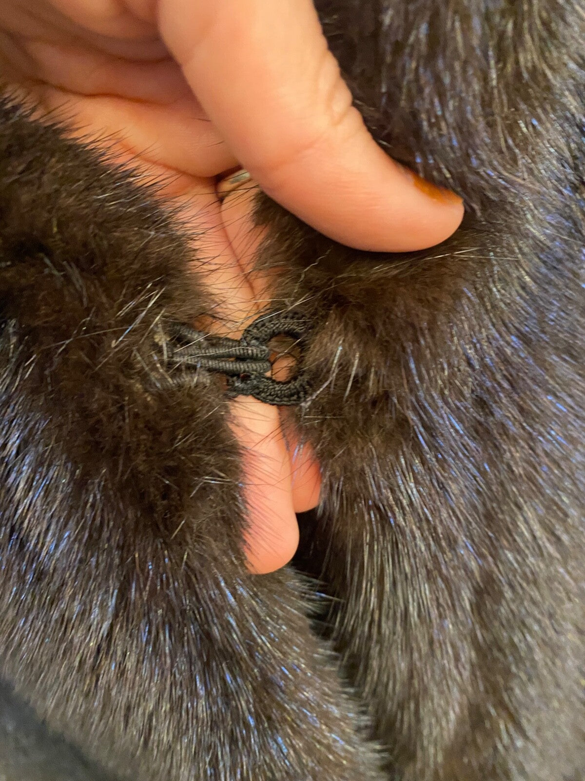 Vintage Brown Fur Authentic Mink Coat Barth-Wind Furs Skokie, Illinois Custom