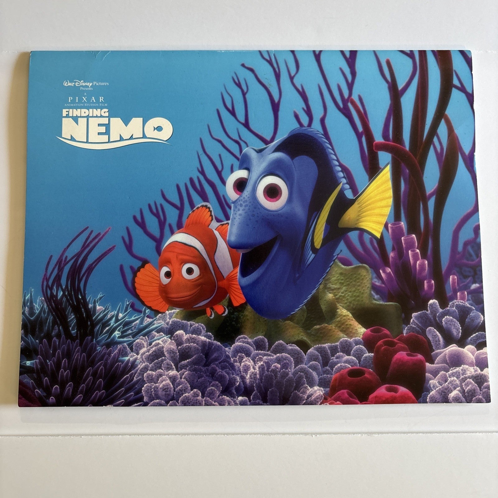 Finding Nemo Lithograph set of 4 Walt Disney Pixar