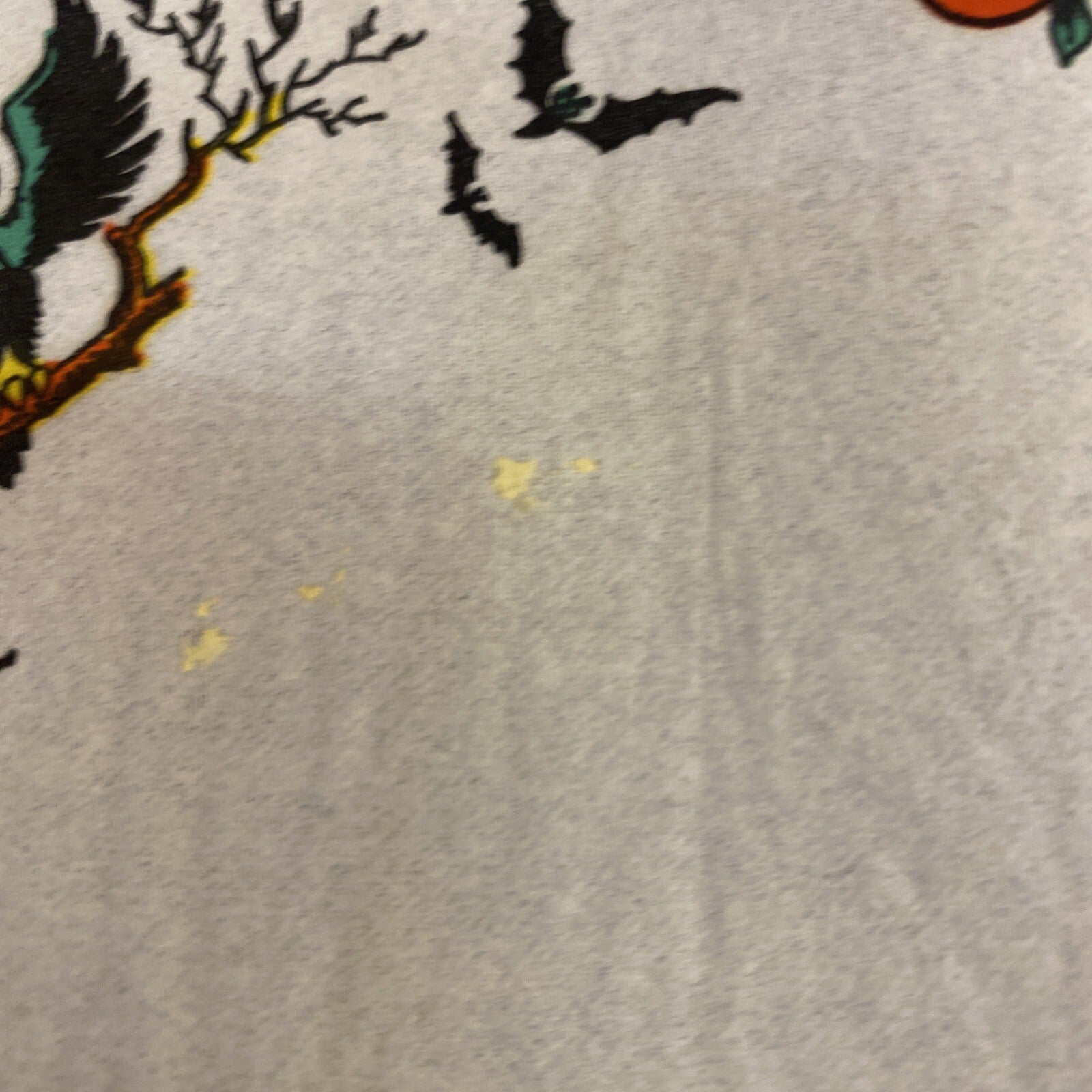 Vintage HALLOWEEN White PAPER NAPKIN Lot of 4 JackOLanter, Cats, Bats, Owls