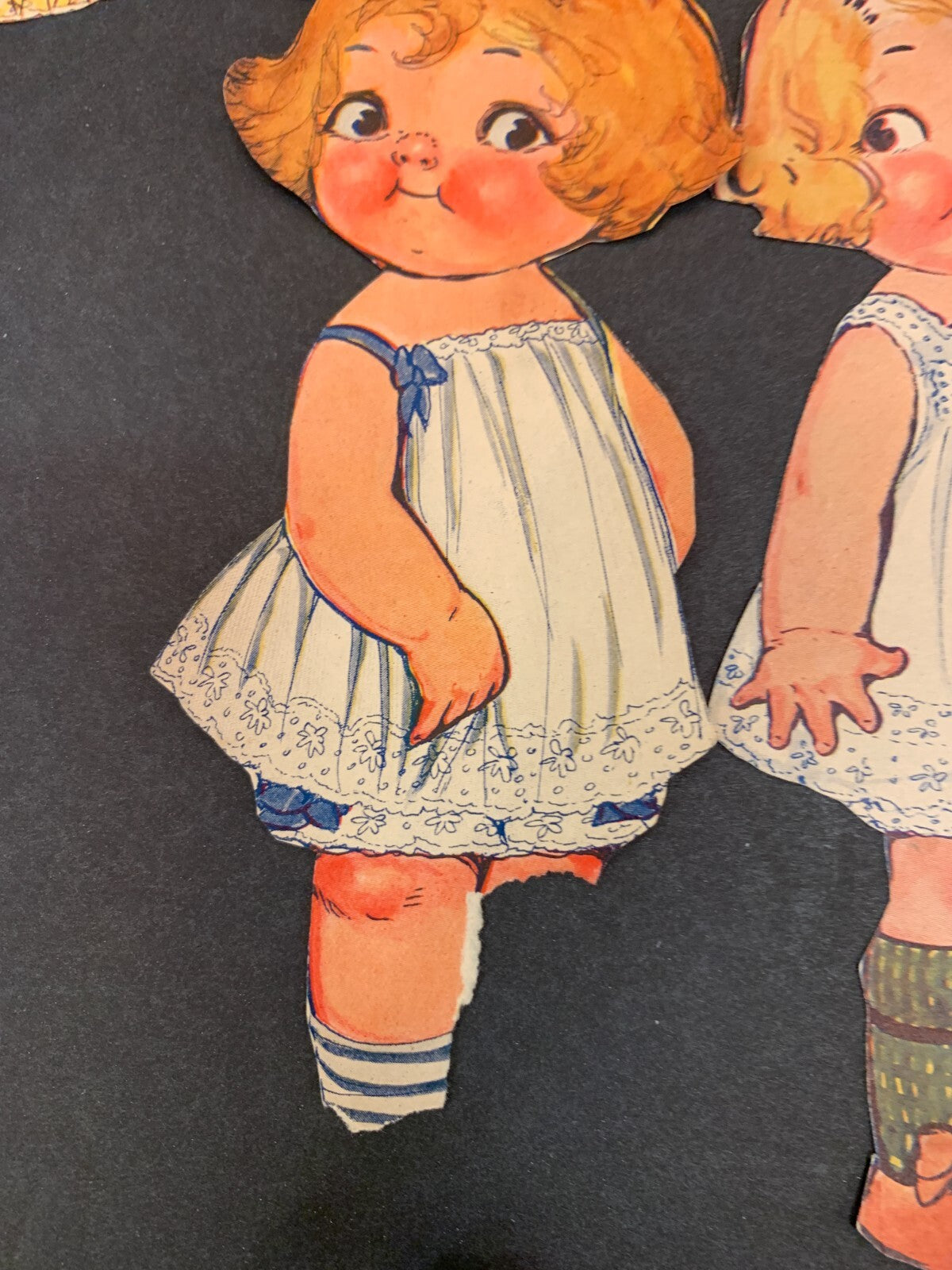 Lot of 36 Paper Doll, Clothing and Accessories