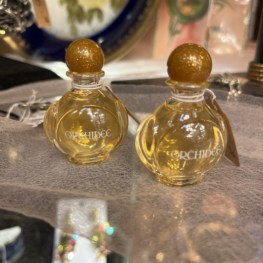 Vintage Orchidee Yves Rocher Eau de Toilette .25oz Bottle Perfume bottle France