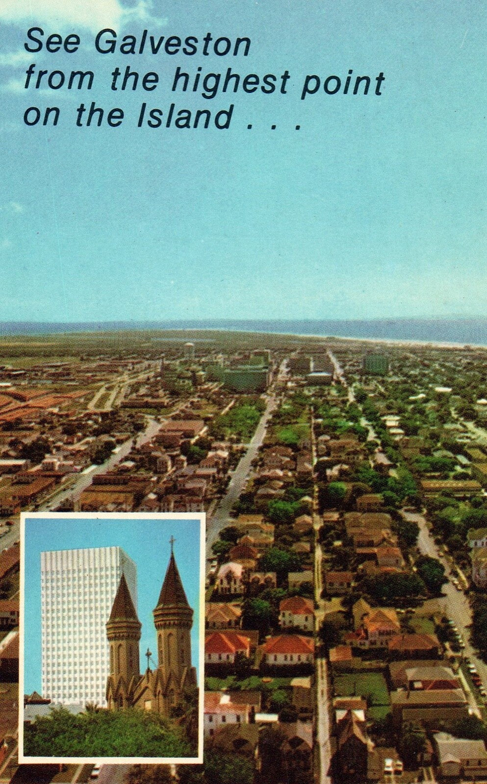 The American National 20th Floor Archive Exhibit Galveston Tex Texas TX Postcard