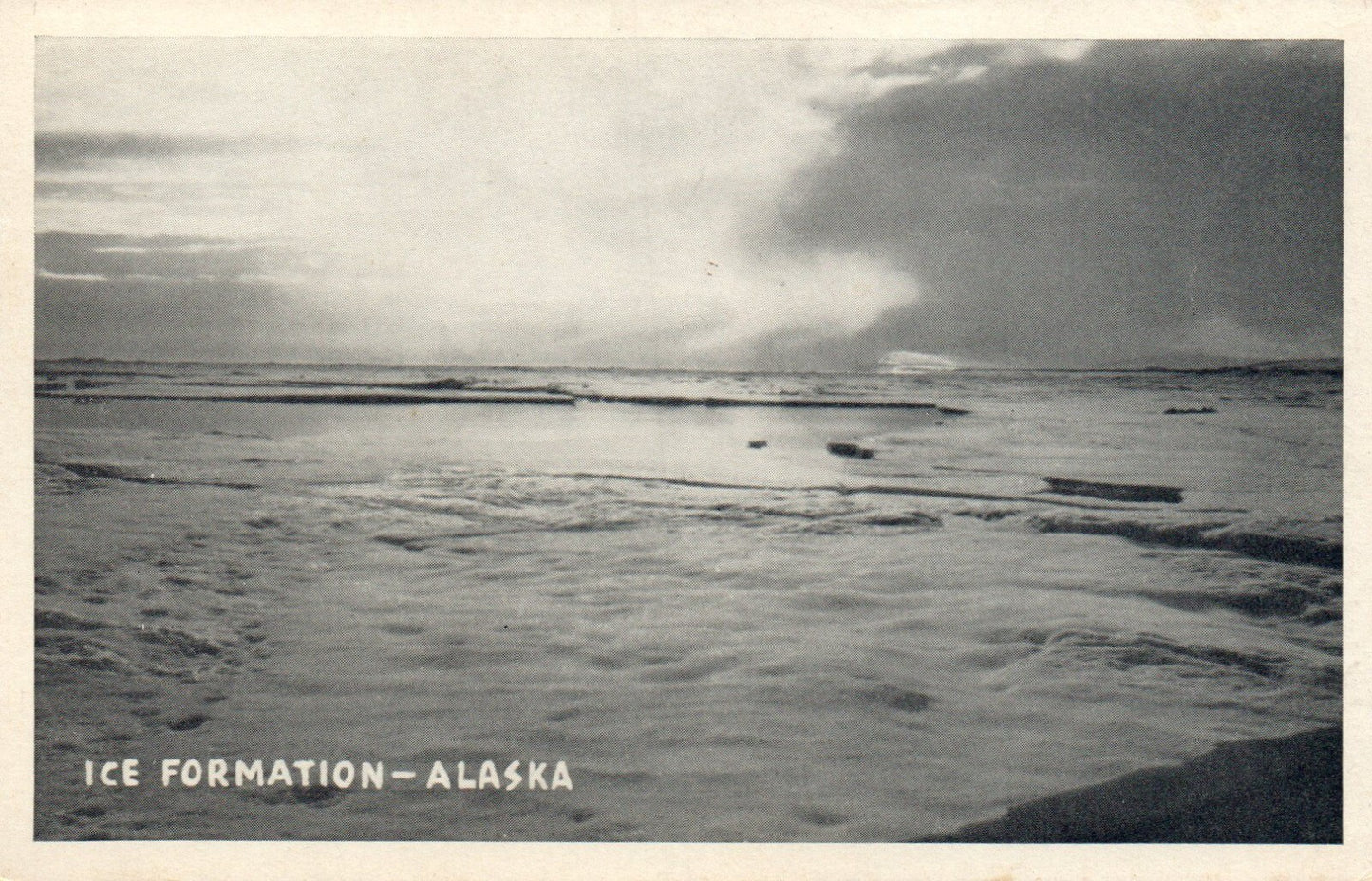 Ice Formation Alaska AK