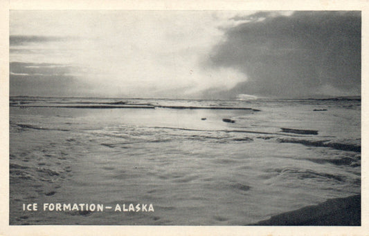 Ice Formation Alaska AK