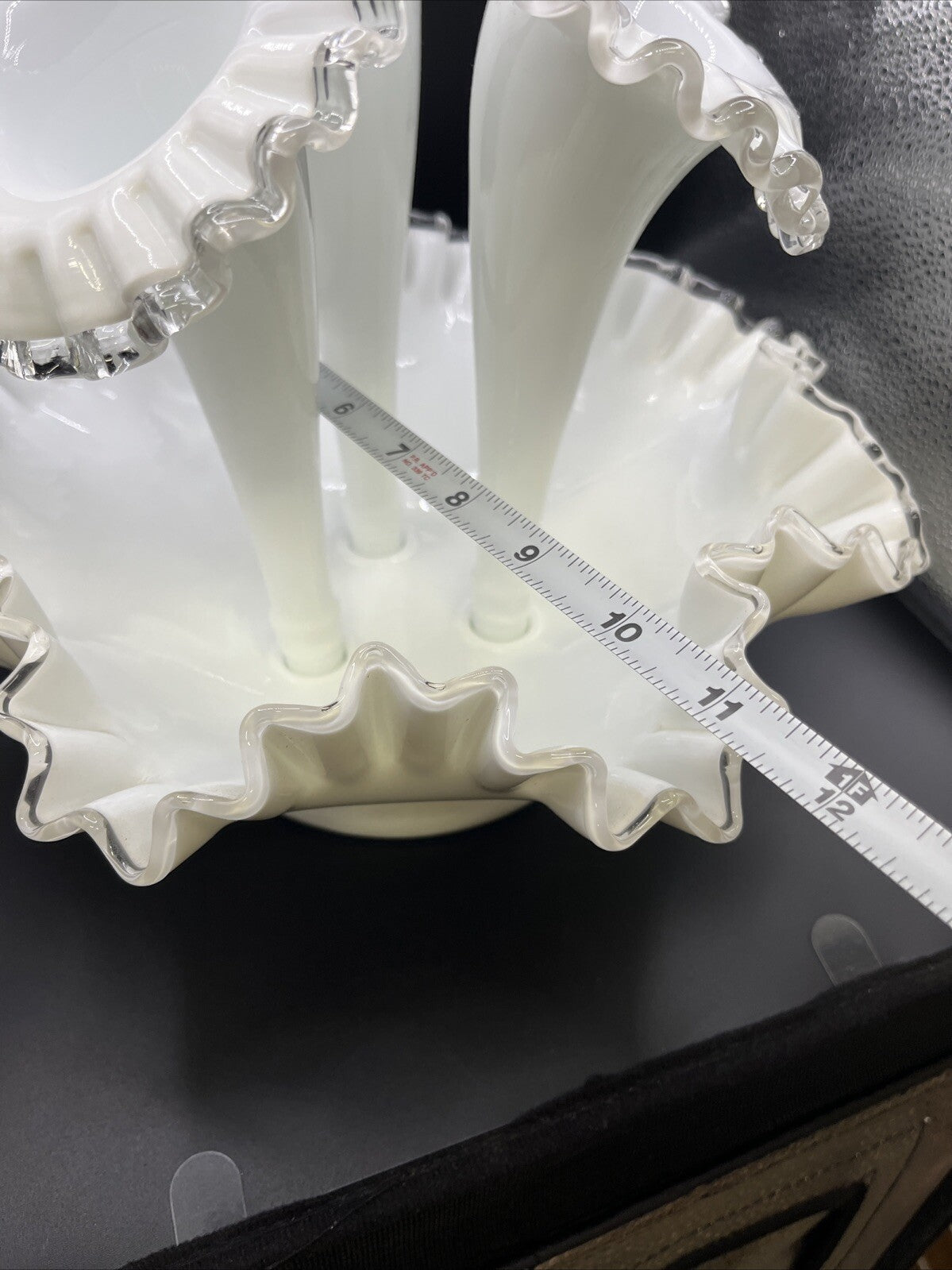 Fenton Silver Crest 4 Pc. Elegant Epergne