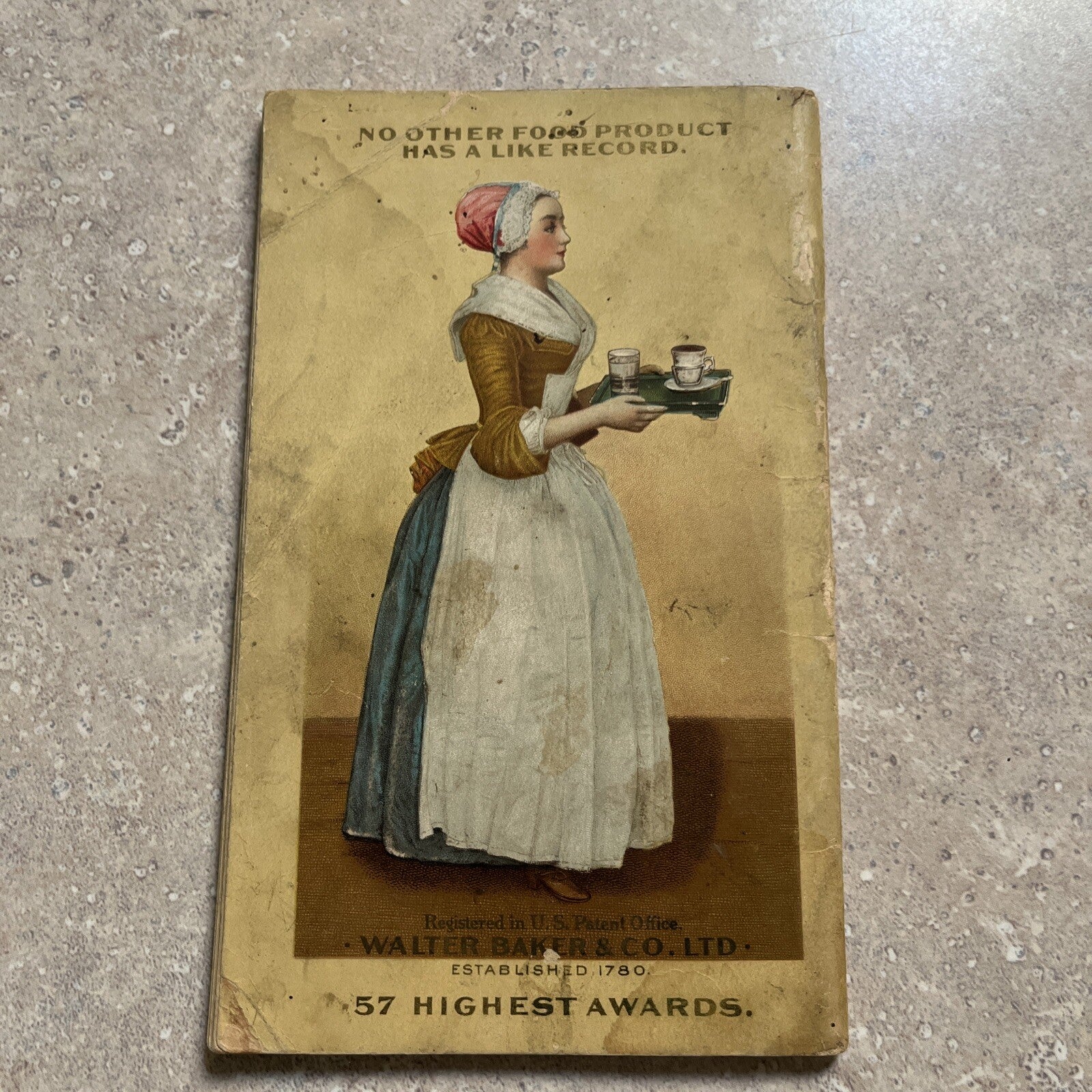 WALTER BAKER CO. CHOICE RECIPES COOK BOOK